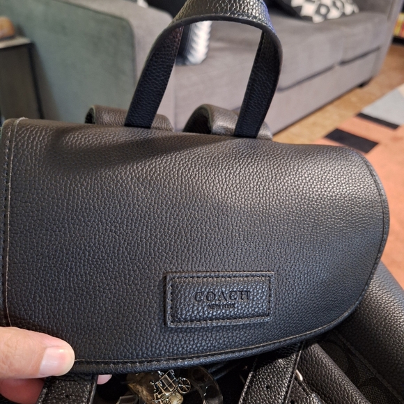 Coach Leather Sprint Backpack - Picture 7 of 16